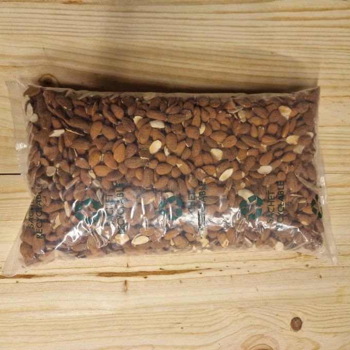 Amandes décortiquées Grillées NON Salées Bio En Vrac