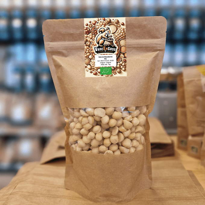 Noix de Macadamia Bio En Vrac