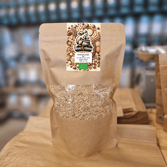 Riz Basmati Complet Bio En Vrac